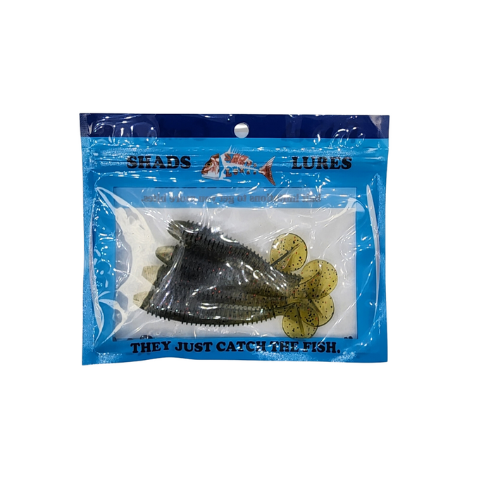 SHADS LURES 4" Ribbed Candy