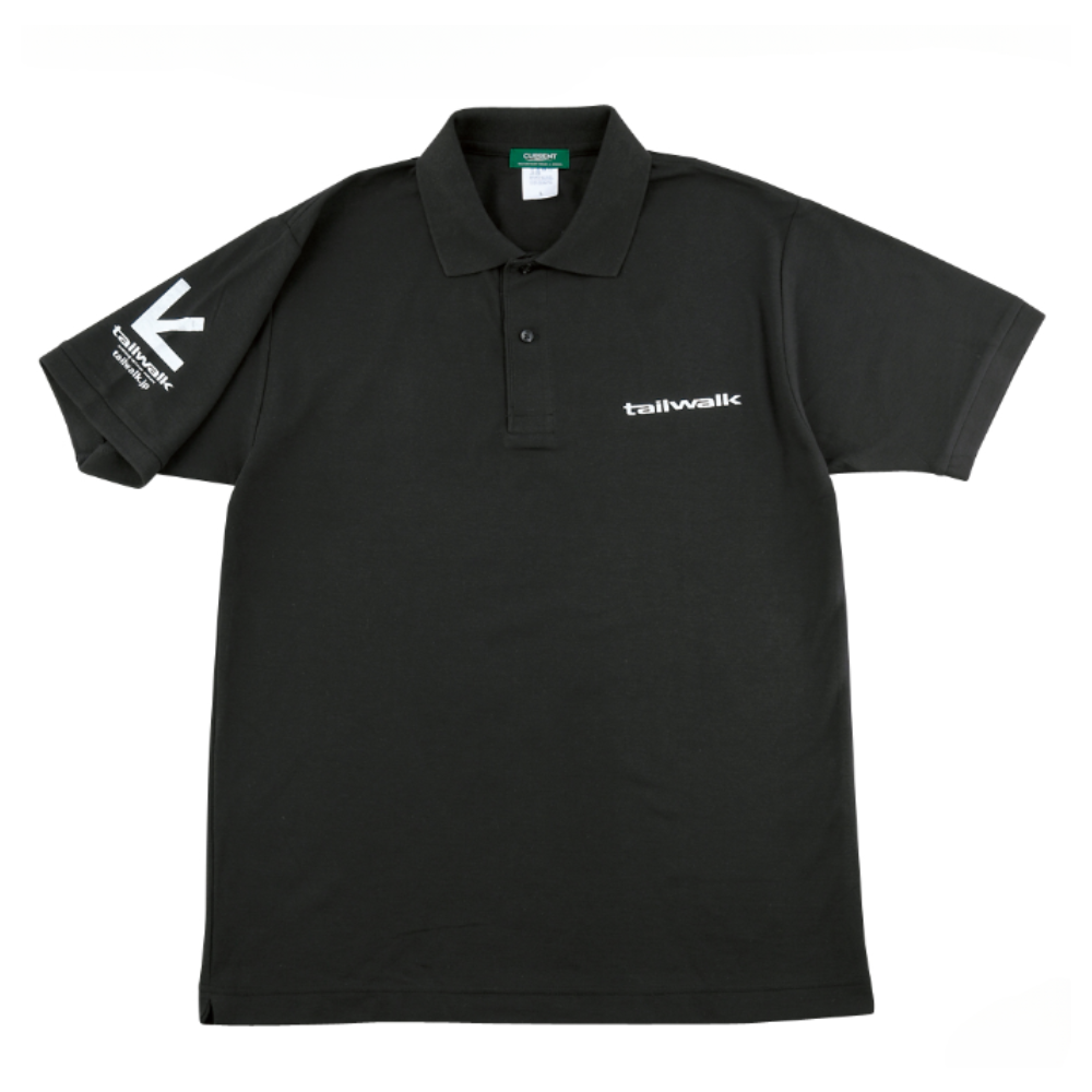 TAILWALK CLOTHING Dry Polo Shirt Black