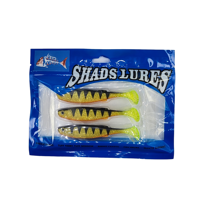 SHADS LURES 4" Paddle Shads