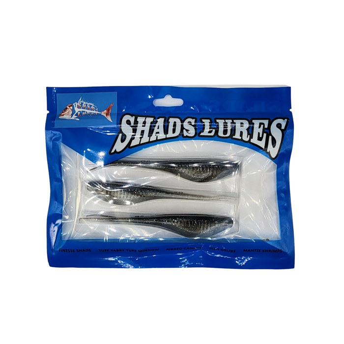 SHADS LURES 5" Flick Tails Tuff Shads