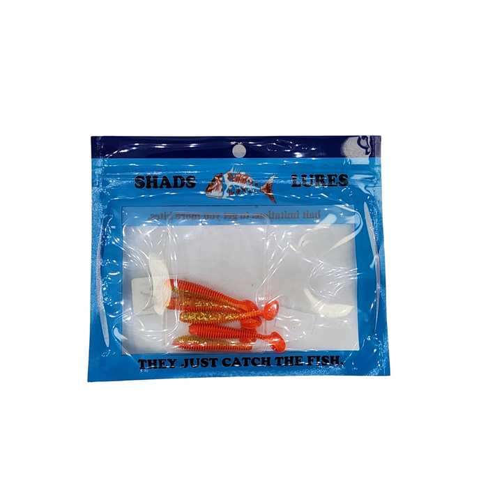 SHADS LURES 1" Ribbed Candy