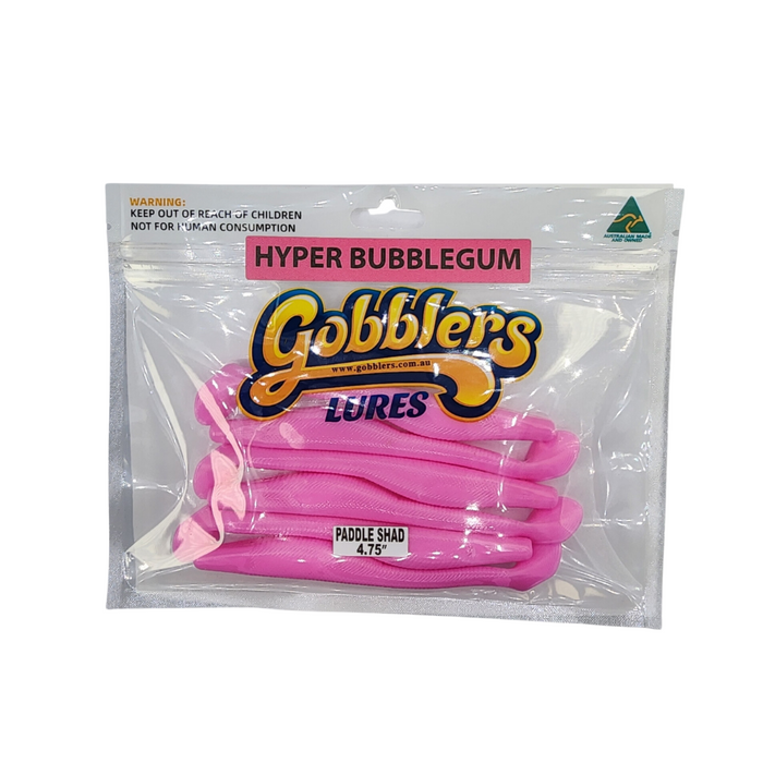 GOBBLERS LURES 4.75" Paddle Shad