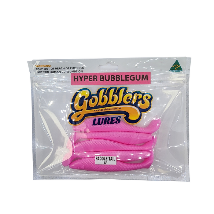 GOBBLERS LURES 4" Paddle Tail