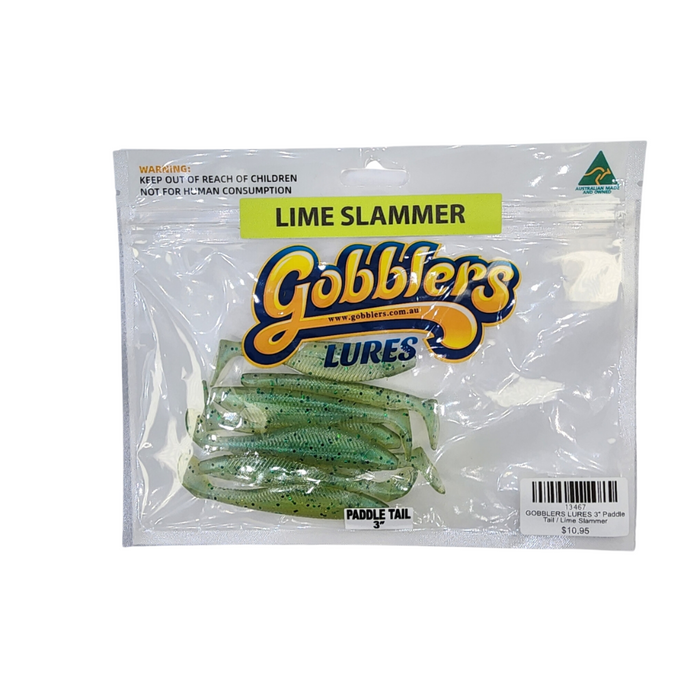 GOBBLERS LURES 3" Paddle Tail