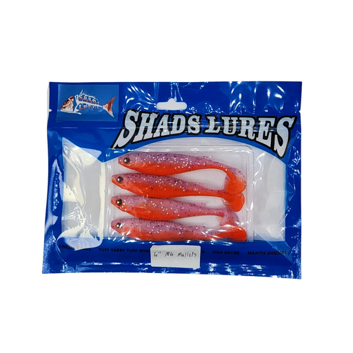 SHADS LURES 4" MG Mullets M008 - Bait Tackle Store