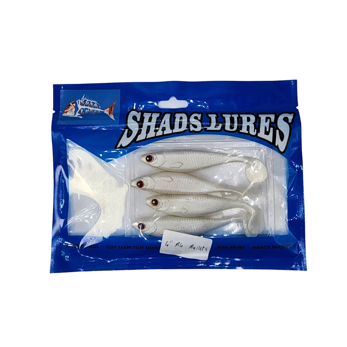 SHADS LURES 4" MG Mullets M003 - Bait Tackle Store
