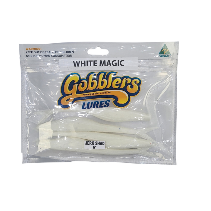 GOBBLERS LURES 6" Jerk Shad
