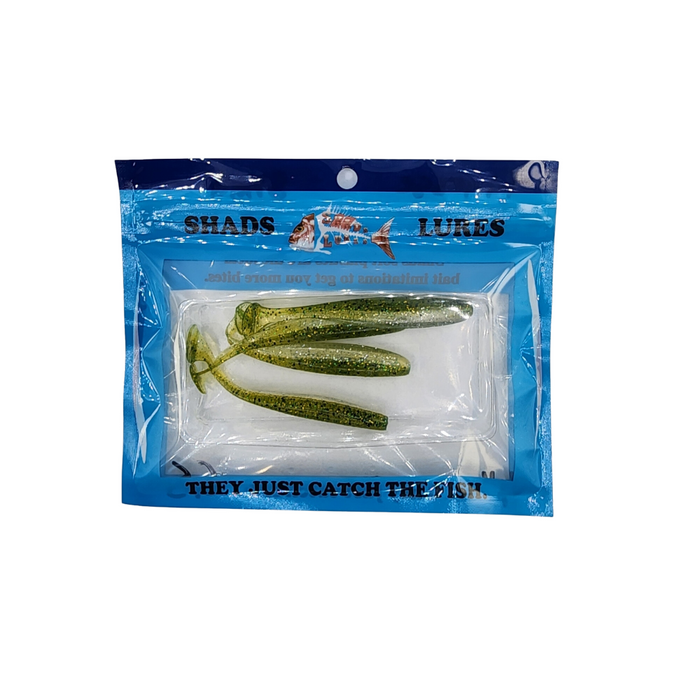 SHADS LURES 4" Finesse Shad