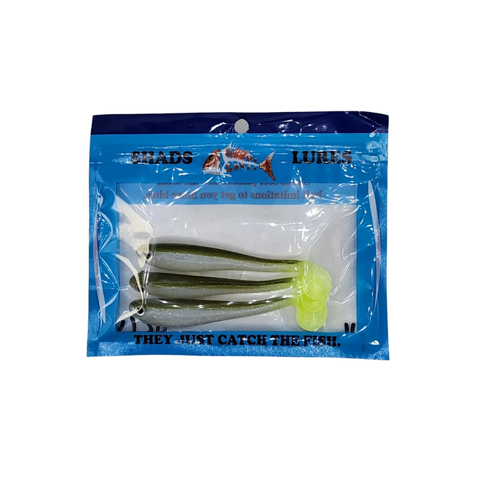 SHADS LURES 4" Hollow Shad