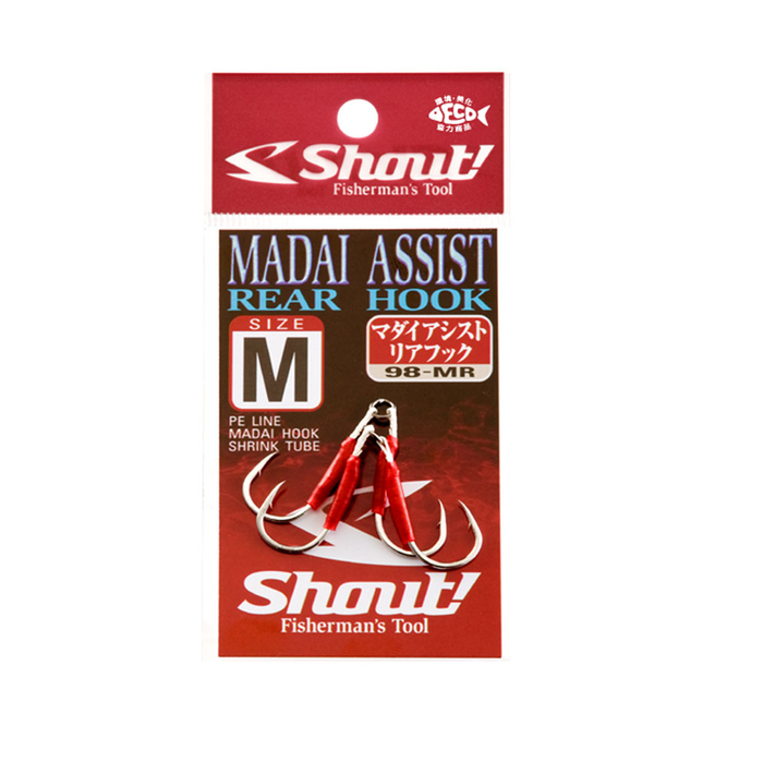 SHOUT ASSIST HOOKS 98-MR Madai Assist Rear Hook