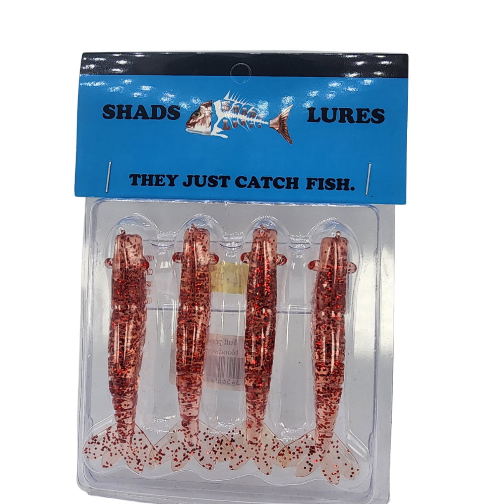 SHADS LURES 4 Tuff Prawn — Bait Tackle Store
