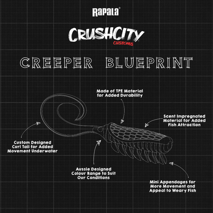RAPALA Crush City "Creeper" 2.5"