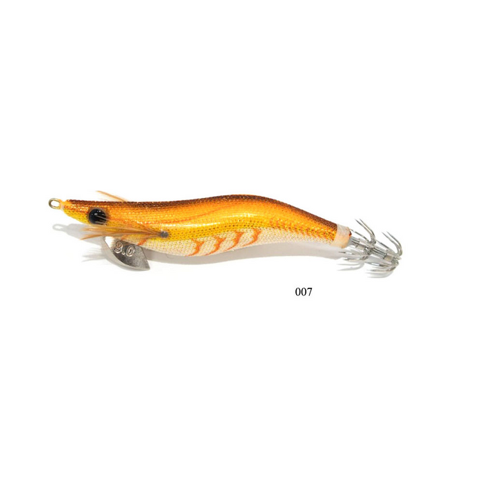 CRAZEE Squid Egi 3.5 #007 ORANGE BACK GOLD - Bait Tackle Store