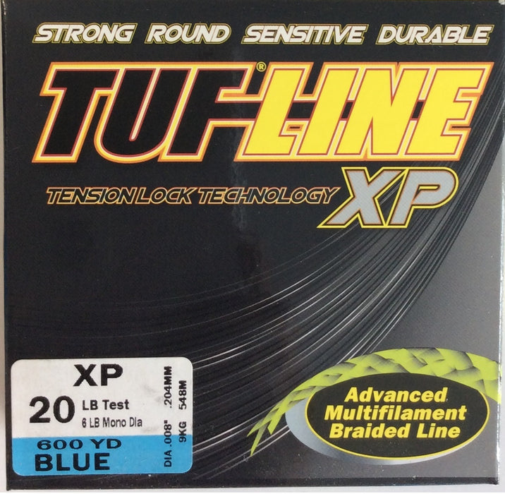TUF-LINE XP 20lb 600yd Blue - Bait Tackle Store