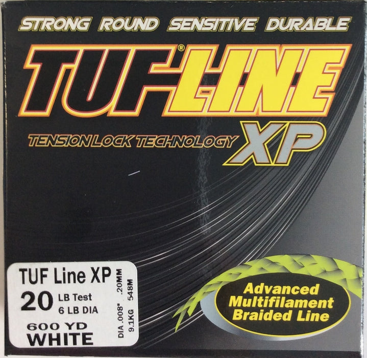 TUF-LINE XP 20lb 600yd White - Bait Tackle Store