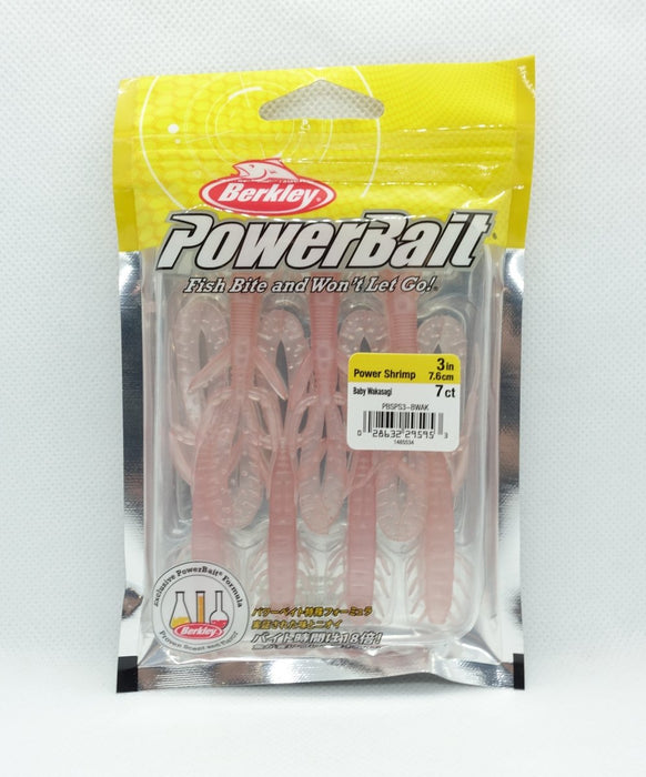 BERKLEY POWERBAIT 3" Power Shrimp Baby Wakasagi - Bait Tackle Store