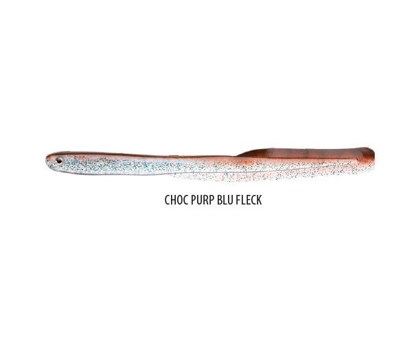 BERKLEY POWERBAIT 8" Eel Choc Purp Blue Fleck - Bait Tackle Store