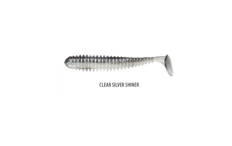BERKLEY Powerbait Bubble Shiner 5" Clear Silver Shiner - Bait Tackle Store