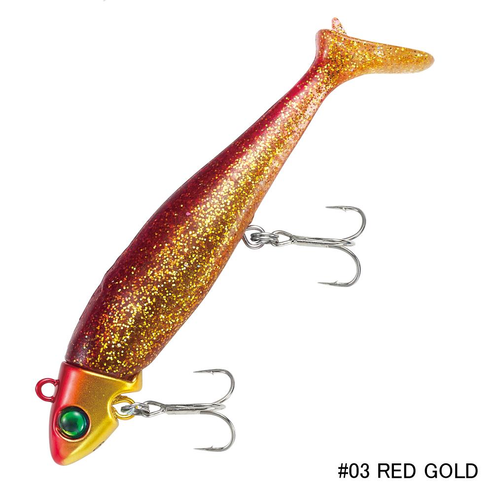 CRAZEE Jig Head Swimmer 23g #3 RED GOLD - Bait Tackle Store