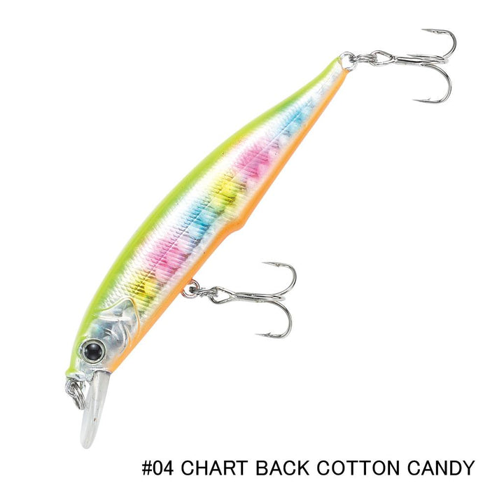 CRAZEE Minnow 70S SW Tuned #4 CHART BACK COTTON CANDY - Bait Tackle Store