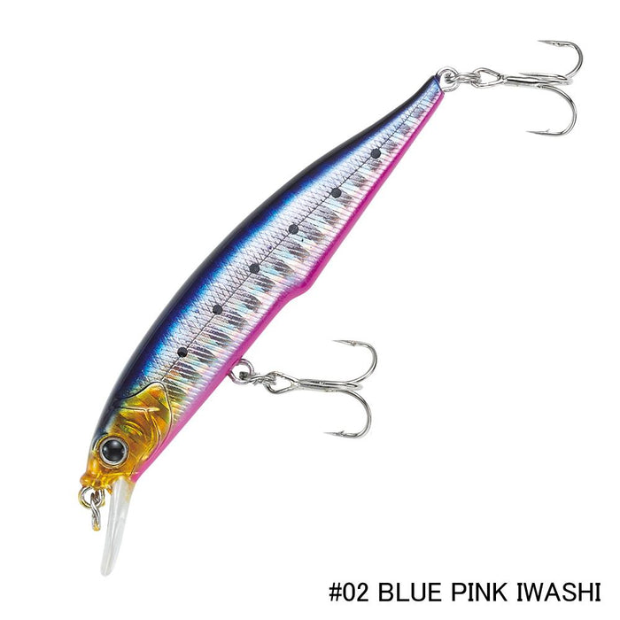 CRAZEE Minnow 70S SW Tuned #2 BLUE PINK IWASHI - Bait Tackle Store