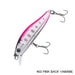 CRAZEE Stream Minnow 50S #3 PINK BACK YAMAME - Bait Tackle Store