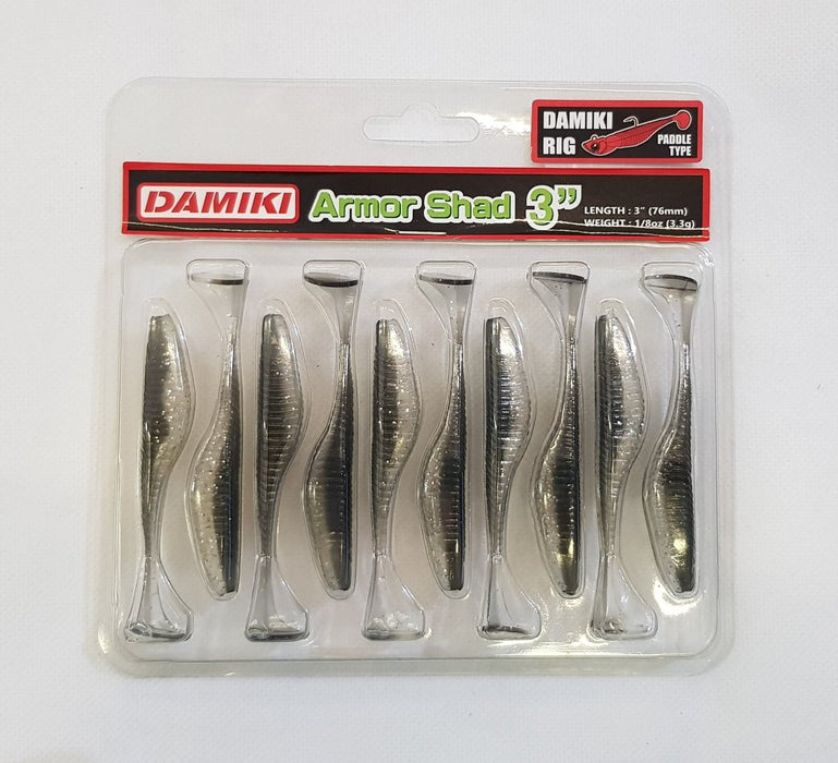 DAMIKI Armor Shad Paddle 3" 454 American Shad - Bait Tackle Store
