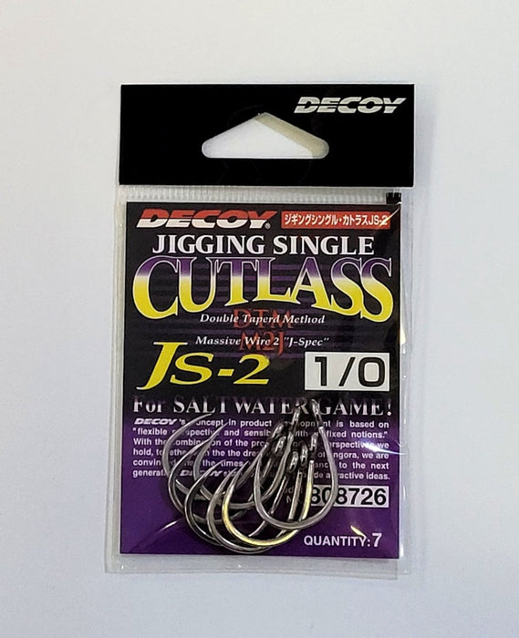 DECOY JS-2 Jigging Single Cutlass - Bait Tackle Store