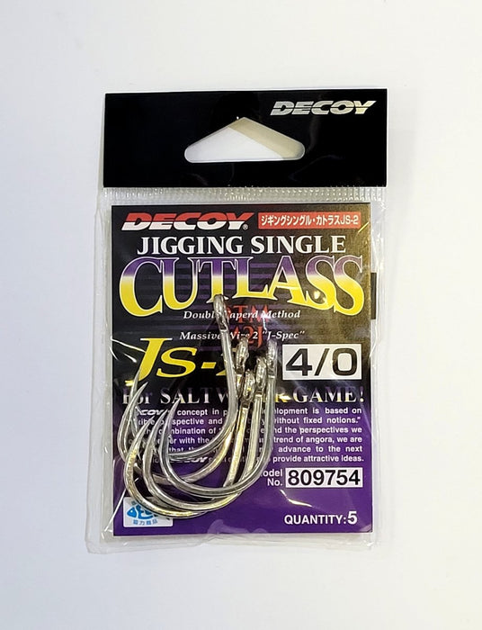 DECOY JS-2 Jigging Single Cutlass - Bait Tackle Store