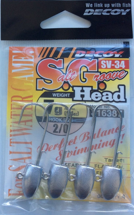 DECOY SV-34 Salt Groove Head - Bait Tackle Store