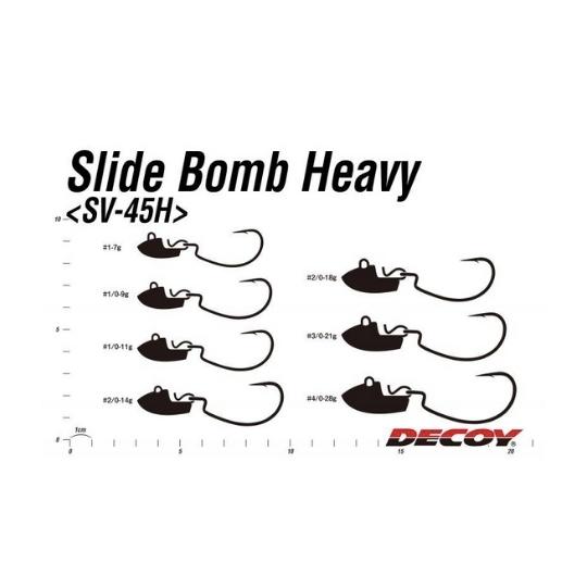 DECOY SV-45H Slide Bomb Heavy - Bait Tackle Store