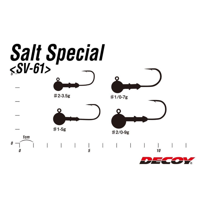 DECOY SV-61 Violence Jigheads - Bait Tackle Store