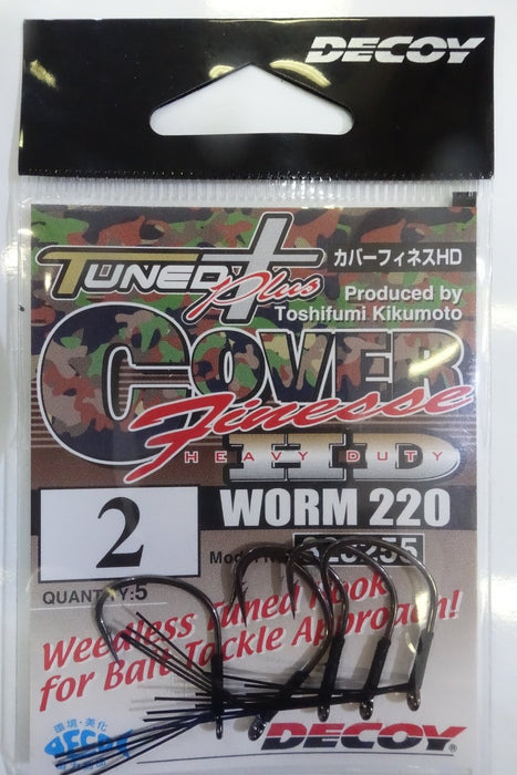 DECOY Worm220 Cover Finesse HD #2 - Bait Tackle Store