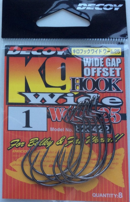 DECOY Worm25 KG Wide Hook - Bait Tackle Store