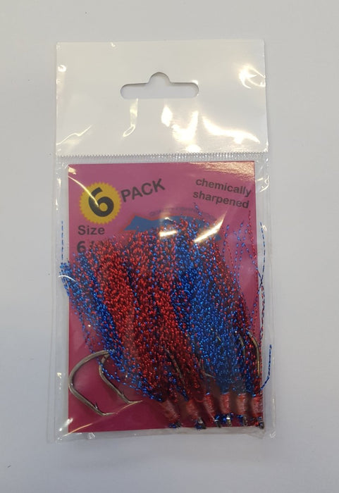 ELKAT Flashers 6/0 Blue Red - Bait Tackle Store