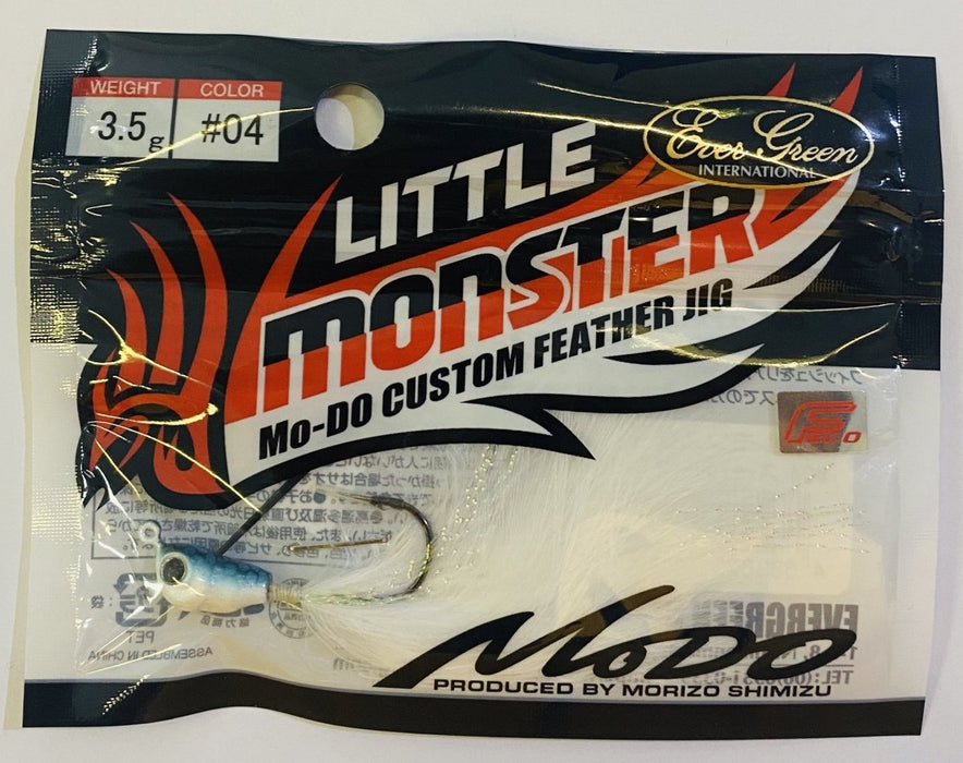 EVERGREEN Little Monster 3.5g 04 - Super White (9428) - Bait Tackle Store