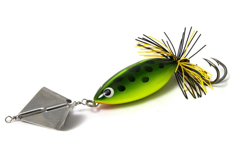 FEED LURES Spin 26 02 - Yellow Belly Frog - Bait Tackle Store