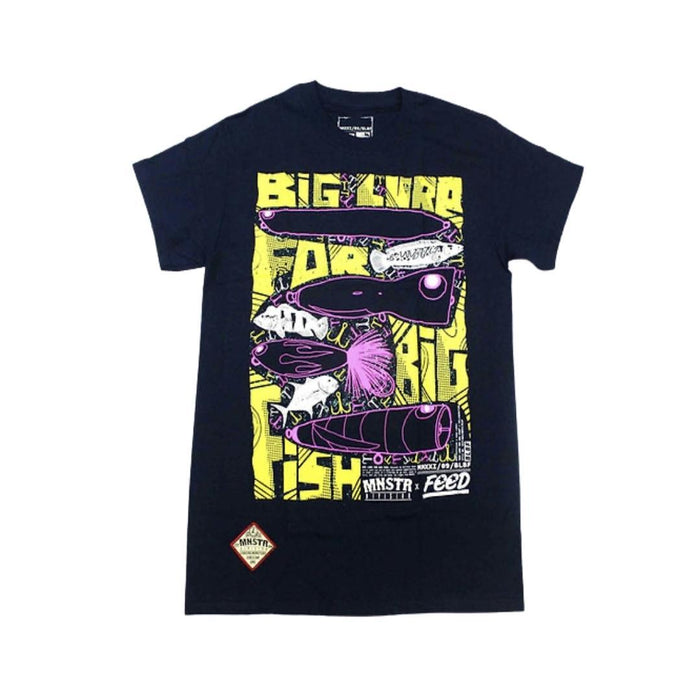 FEED X MNSTR DIVISION T-SHIRT L - Bait Tackle Store