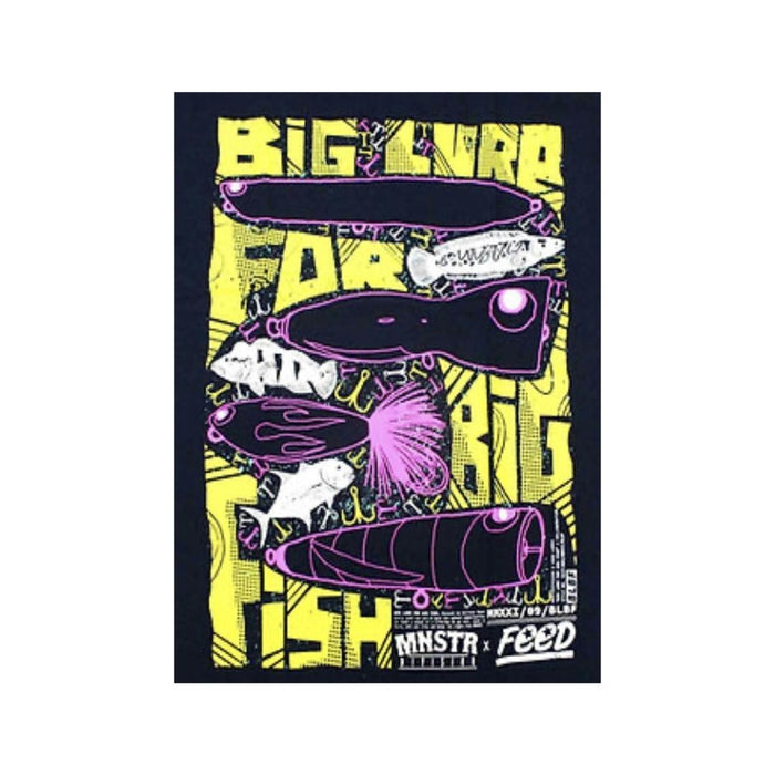 FEED X MNSTR DIVISION T-SHIRT - Bait Tackle Store