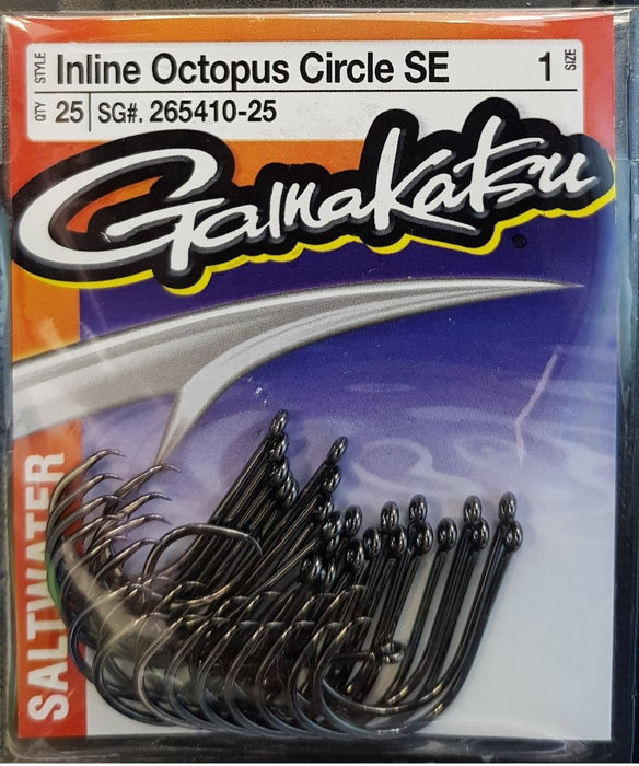 GAMAKATSU Inline Octopus Circle SE Value Pack (25 Piece) 1 - Bait Tackle Store