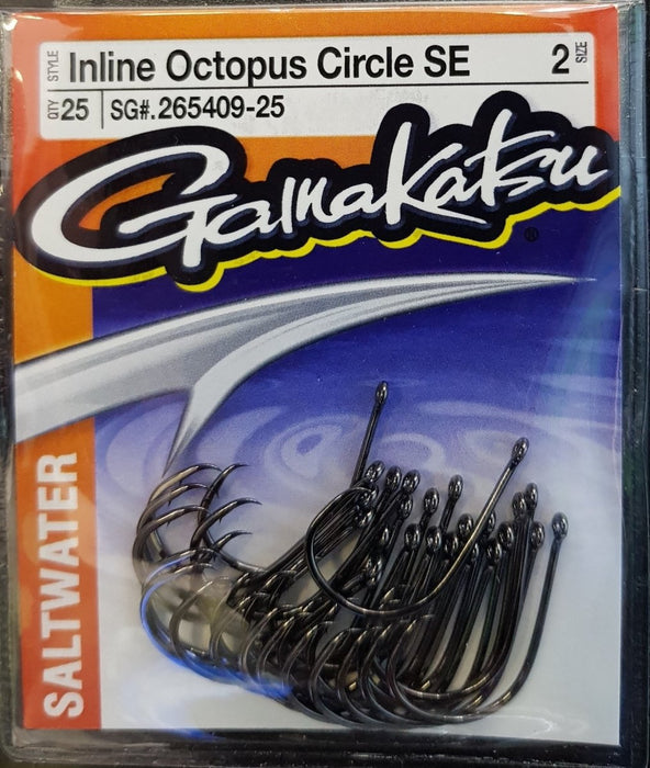 GAMAKATSU Inline Octopus Circle SE Value Pack (25 Piece) 2 - Bait Tackle Store