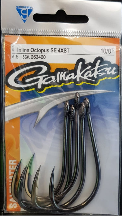 GAMAKATSU Inline Octopus SE 4XST 10/0 - Bait Tackle Store