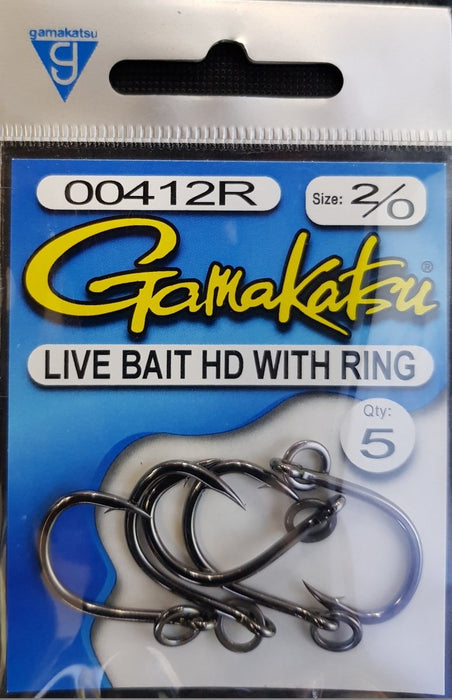 GAMAKATSU Live Bait HD with Ring 2/0 - Bait Tackle Store