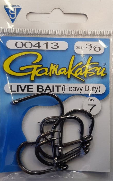 GAMAKATSU Live Bait Heavy Duty 3/0 - Bait Tackle Store