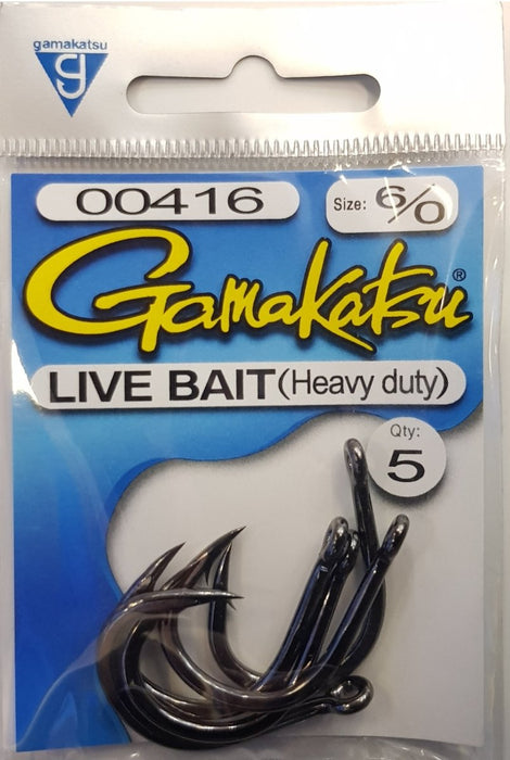 GAMAKATSU Live Bait Heavy Duty 6/0 - Bait Tackle Store
