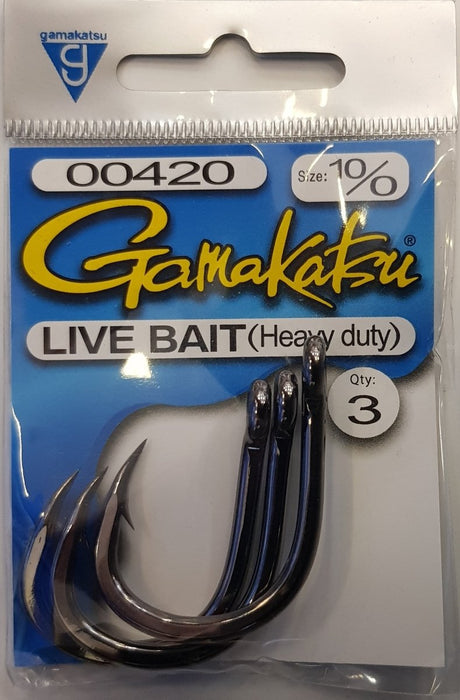 GAMAKATSU Live Bait Heavy Duty 10/0 - Bait Tackle Store