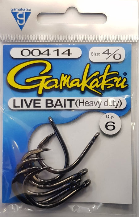 GAMAKATSU Live Bait Heavy Duty 4/0 - Bait Tackle Store
