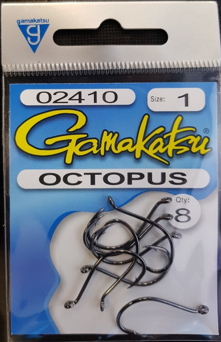 GAMAKATSU Octopus (Black) 1 - Bait Tackle Store