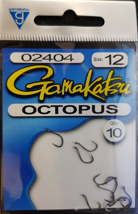 GAMAKATSU Octopus (Black) 12 - Bait Tackle Store
