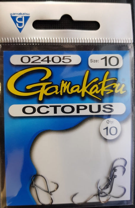GAMAKATSU Octopus (Black) 10 - Bait Tackle Store